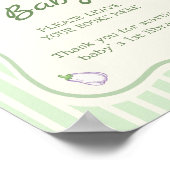 Poster Livres de Baby shower de marché pour bébé (Coin)