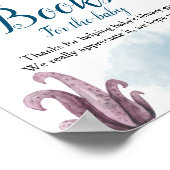 Poster Livres de Baby shower Dragon pour le panneau d'aff (Coin)