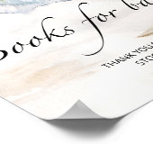 Poster Livres de baby showers à feuillage persistant pour (Coin)