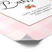 Poster Livres de fraises pour bébé. Livres Berry pour béb (Coin)