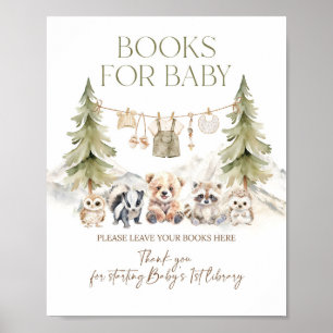 Poster Livres demandés Aventure en forêt Garçon Baby Show