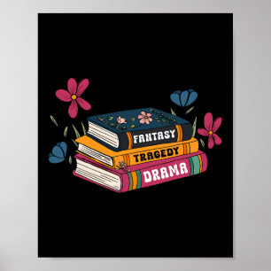 Poster Livres D'Emotion Imaginaire Tragédie Drame Design