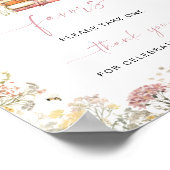 Poster Livres du chapitre Fleur sauvage de la signature p (Coin)