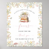 Poster Livres du chapitre Fleur sauvage de la signature p (Devant)