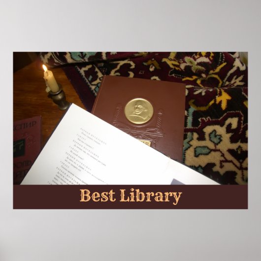 Poster Livres du dernier siècle (Devant)