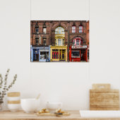 Poster Livres et bistrots et bouchers No 2 Version couleu (Cuisine)