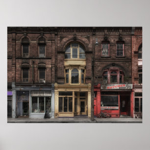 Poster Livres et bistrots et bouchers No 5 Version couleu