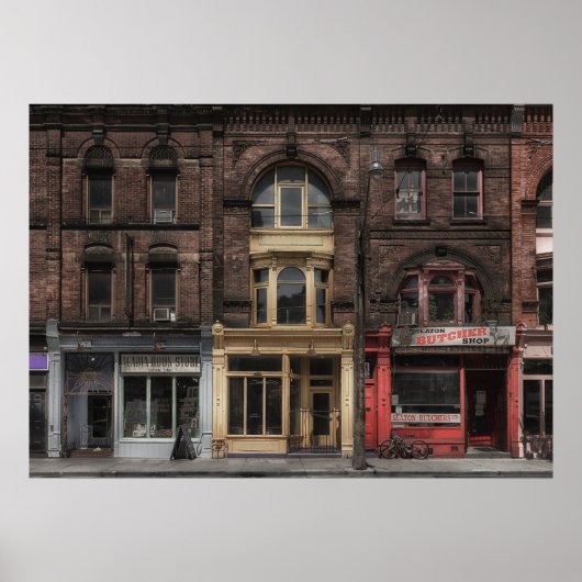 Poster Livres et bistrots et bouchers No 5 Version couleu (Devant)