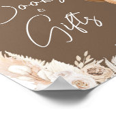 Poster Livres et cadeaux Brown Boho Bear Balloon (Coin)