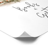 Poster Livres et cadeaux de la forêt de champignons encha (Coin)