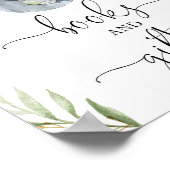 Poster Livres et cadeaux écriteau vert éléphant signe bab (Coin)