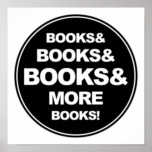 Poster Livres et livres (Devant)