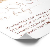 Poster Livres pour bébé boho automne automne rustique flo (Coin)