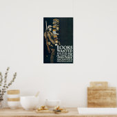 Poster Livres Recherchés (Cuisine)