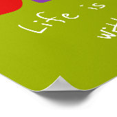 Poster Livres slogan salle de classe ou salle d'enfant de (Coin)