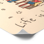 Poster Livres slogan salle de classe ou salle d'enfant de (Coin)