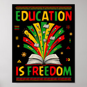Poster Livres sur la liberté de l'éducation Amateur de l'