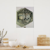 Poster L'ivresse de Noé, décoratif hexagonal (Cuisine)