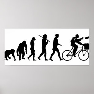 Poster Livreurs et garçons et filles de livraison de