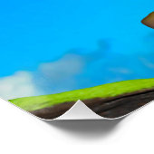 Poster Lizard à cou cassé (Coin)