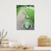 Poster Lizard à queue d'herbe (Cuisine)