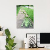 Poster Lizard à queue d'herbe (Bureau à domicile)