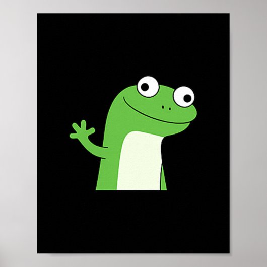 Poster Lizard Lizard Lizard Lizard Funny Weirdcore meme V (Devant)