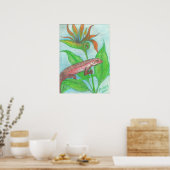 Poster "Lizzzard, lézzard, lézard" (Cuisine)