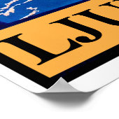 Poster Ljubljana (Coin)