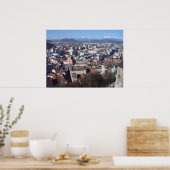 Poster Ljubljana Slovénie (Cuisine)