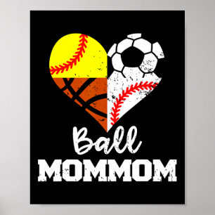 Poster Ll Mommom Football Vendre Softll Croquis Mommom 