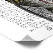 Poster Llama à vélo (Coin)