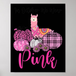 Poster Llama De Sensibilisation Des Femmes En Octobre Nou