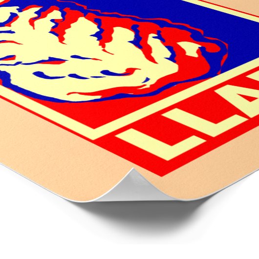 Poster Llama Hope (Coin)