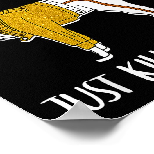 Poster Llama Just Killed A Man Funny Llama  (Coin)