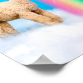 Poster Llama Licking Rainbow (Coin)