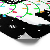 Poster Llama Merry Christmas Kids Funny Llama Christmas L (Coin)