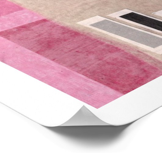 Poster Llama par Jill Connor (Coin)