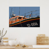 Poster Llandudno bateau de sauvetage. (Cuisine)