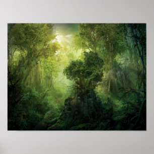 Poster Llanowar Rebord