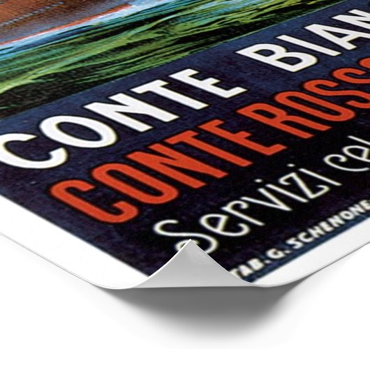 Poster Lloyd Sabaudo Comte Biancamano (Coin)