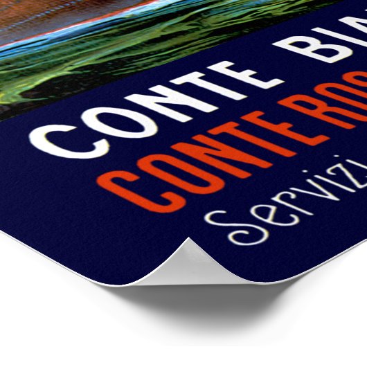 Poster Lloyd Sabaudo ~ Conte Biancamano (Coin)