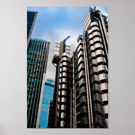 Poster Lloyds Building Londres Angleterre Royaume-Uni (Devant)