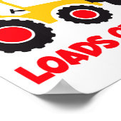 Poster Loads Of Love Toddler Tractor Valentines Day For K (Coin)