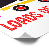 Poster Loads Of Love Toddler Truck Valentines Day For K  (Coin)