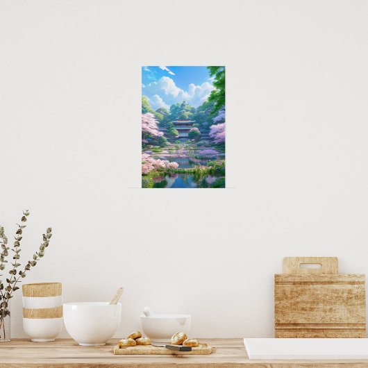 Poster L'oasis cachée au pays du soleil levant (Cuisine)