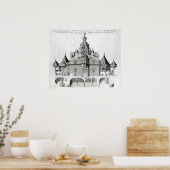 Poster L'observatoire Uraniborg de Tycho Brahe (Cuisine)