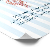 Poster Lobster Bridal Shower Favorite Memory (Coin)