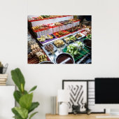 Poster Loc Loc malaisien Hot Pot Set Asiatiques Aliments (Bureau à domicile)