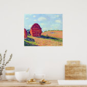 Poster Location de paille par Alfred Sisley (Cuisine)